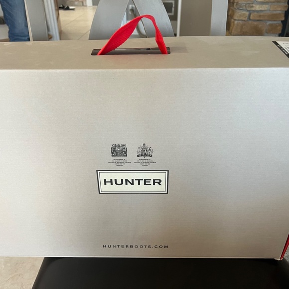 NIB NEW Hunter Original Glossy Rain boots Size 8 - Picture 5 of 6